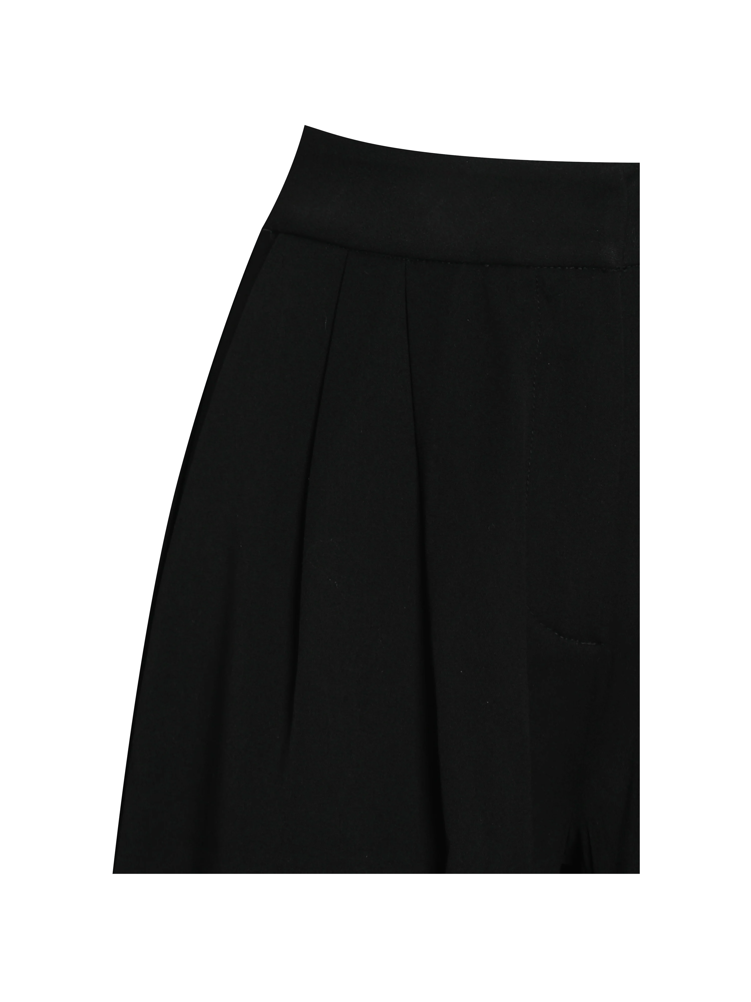 Aleeza Black Wide Leg Suit Pants - Image 11