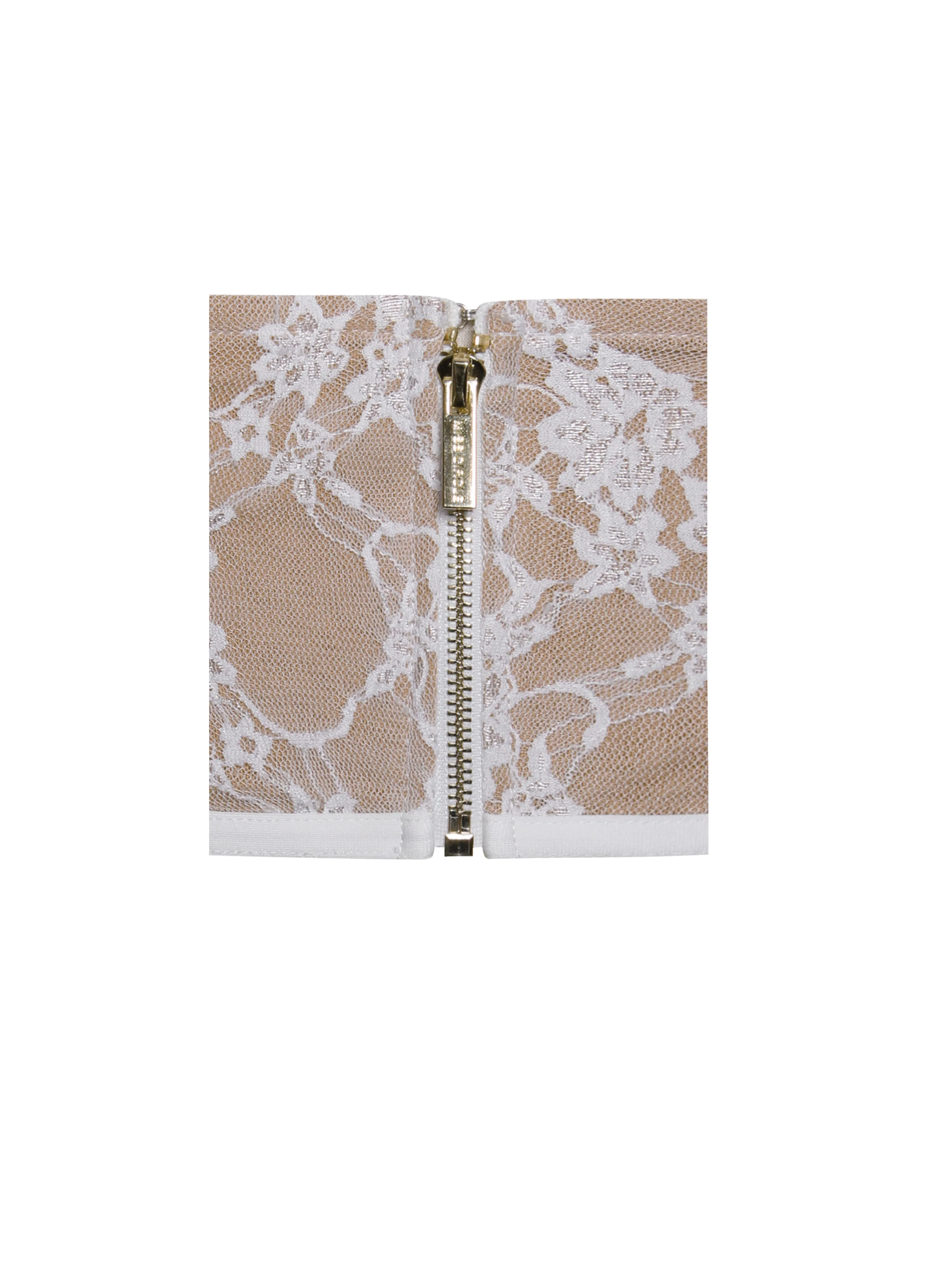 New Romantics White Lace Corset Top - Image 9