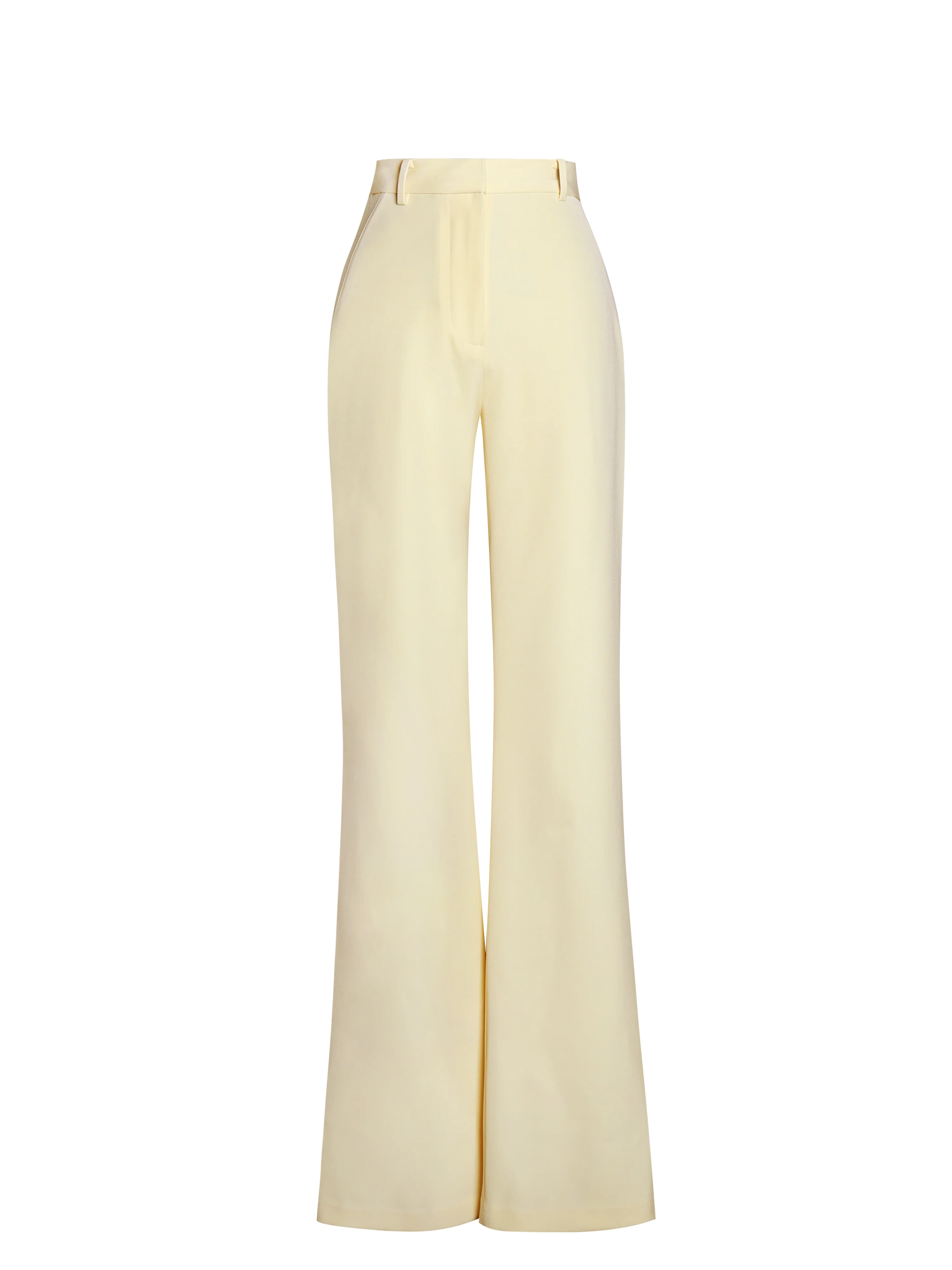 Quinnie Butter Yellow Slim Suit Pants - Image 6