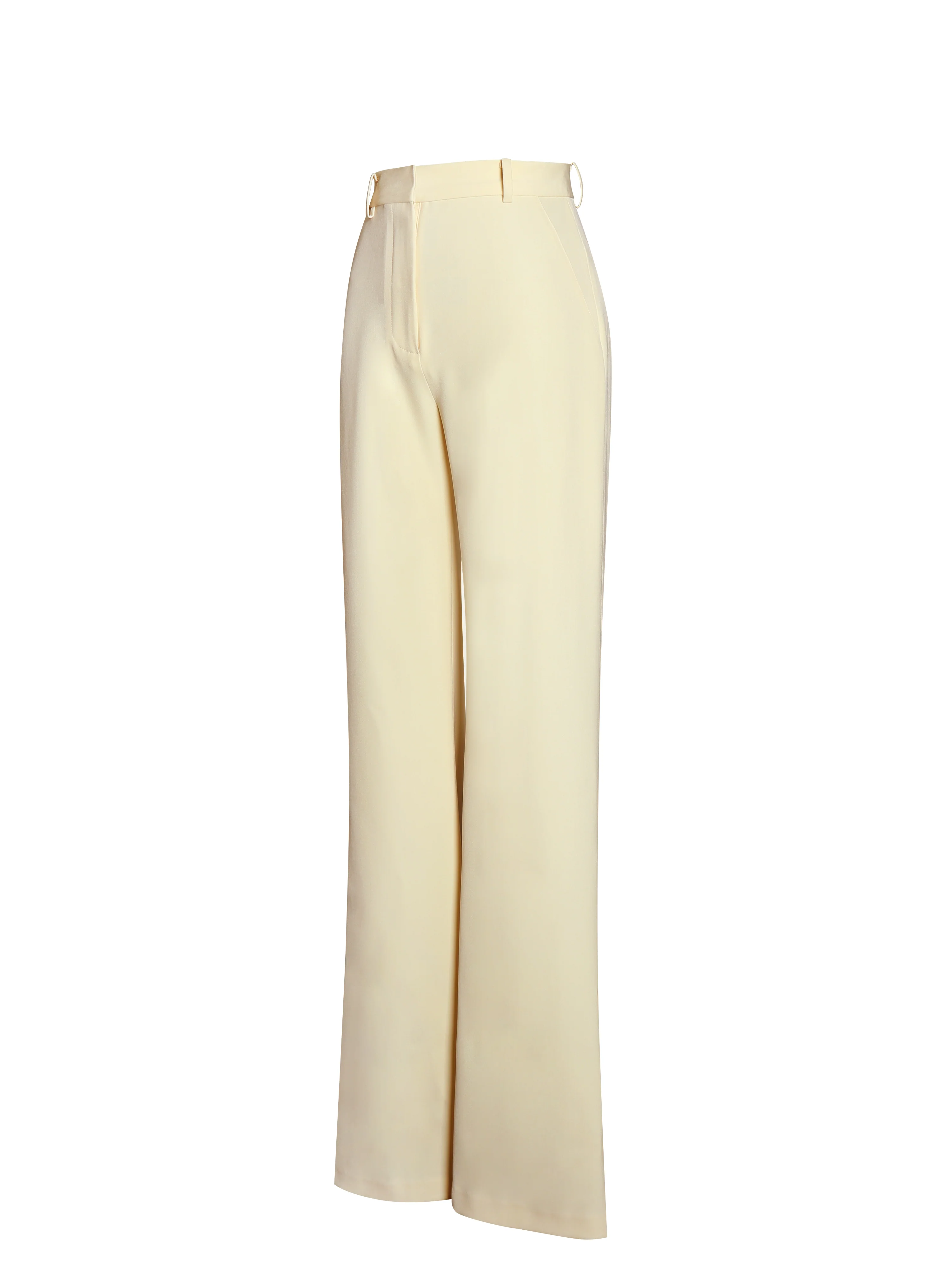 Quinnie Butter Yellow Slim Suit Pants - Image 7