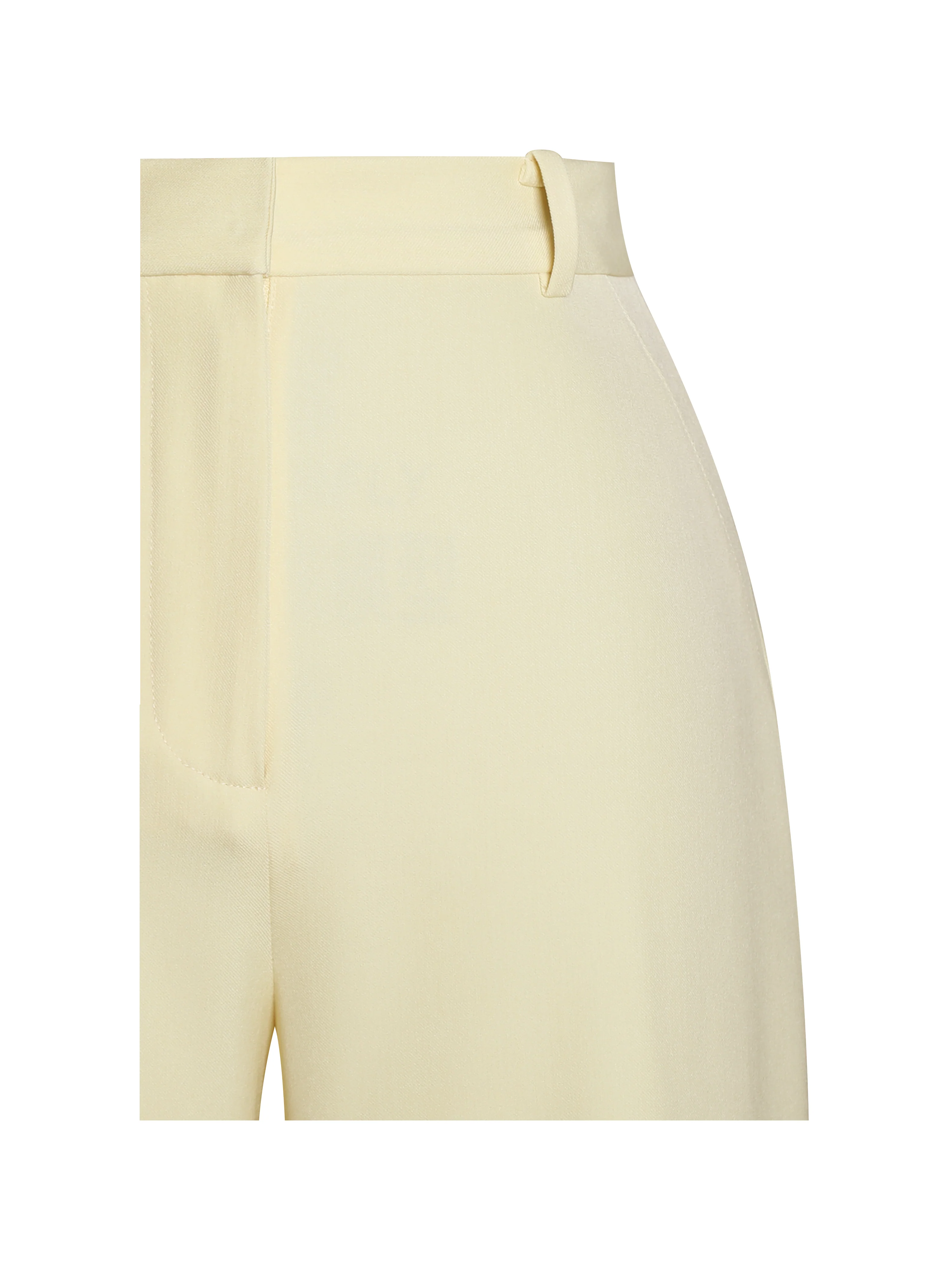 Quinnie Butter Yellow Slim Suit Pants - Image 9