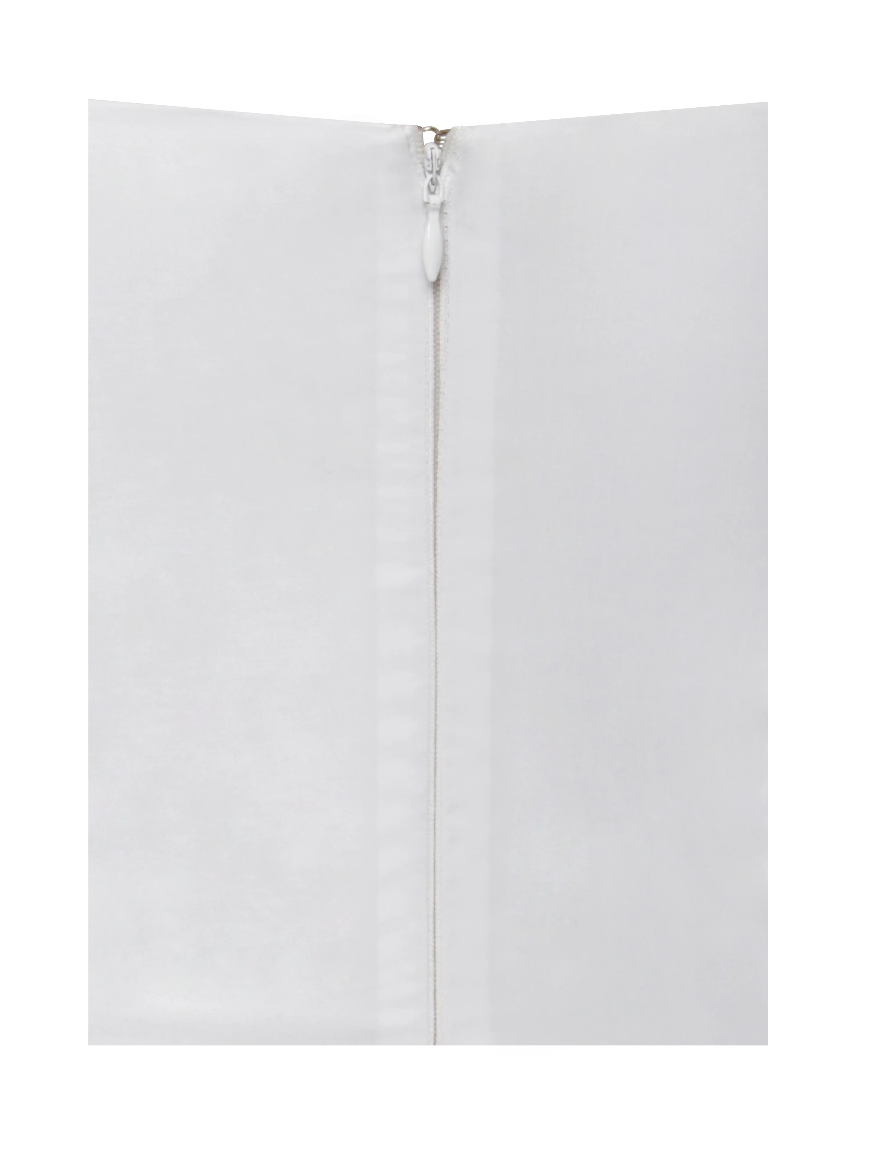 Umika White Bubble Hem Mini Dress - Image 14