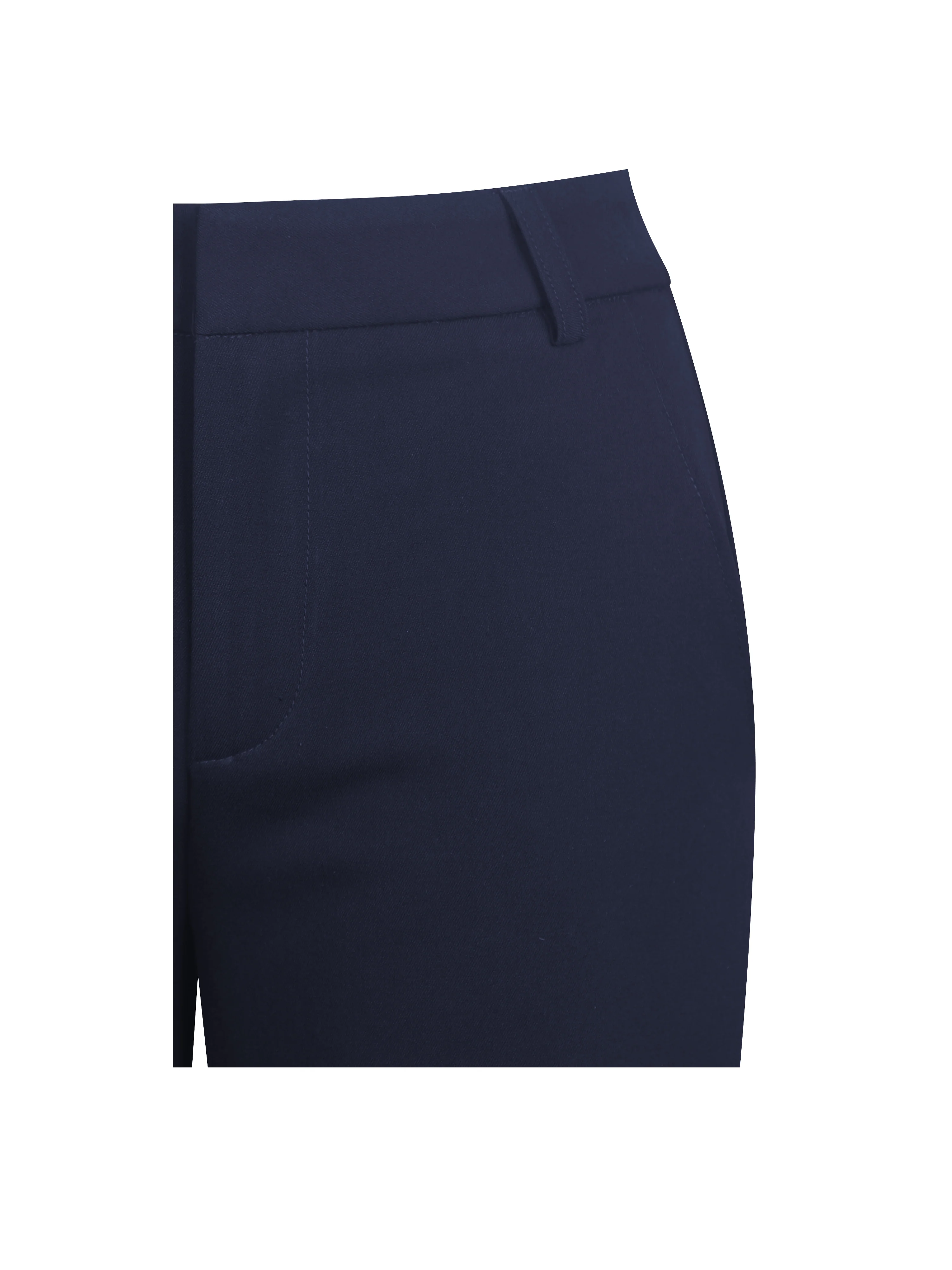 Yanin Navy Low-Rise Straight Leg Pants - Image 12